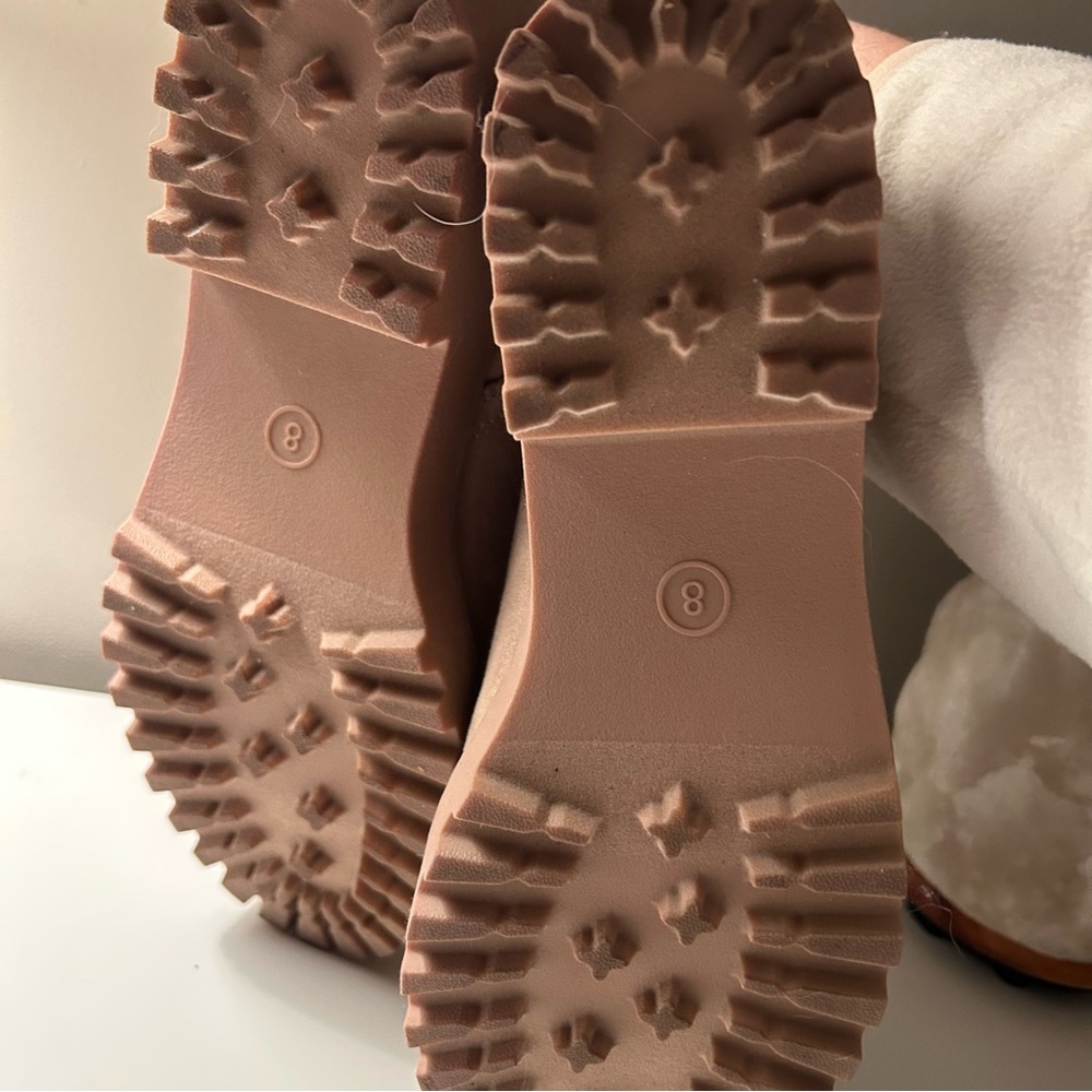 Beige Ankle Booties - Picture 5 of 5